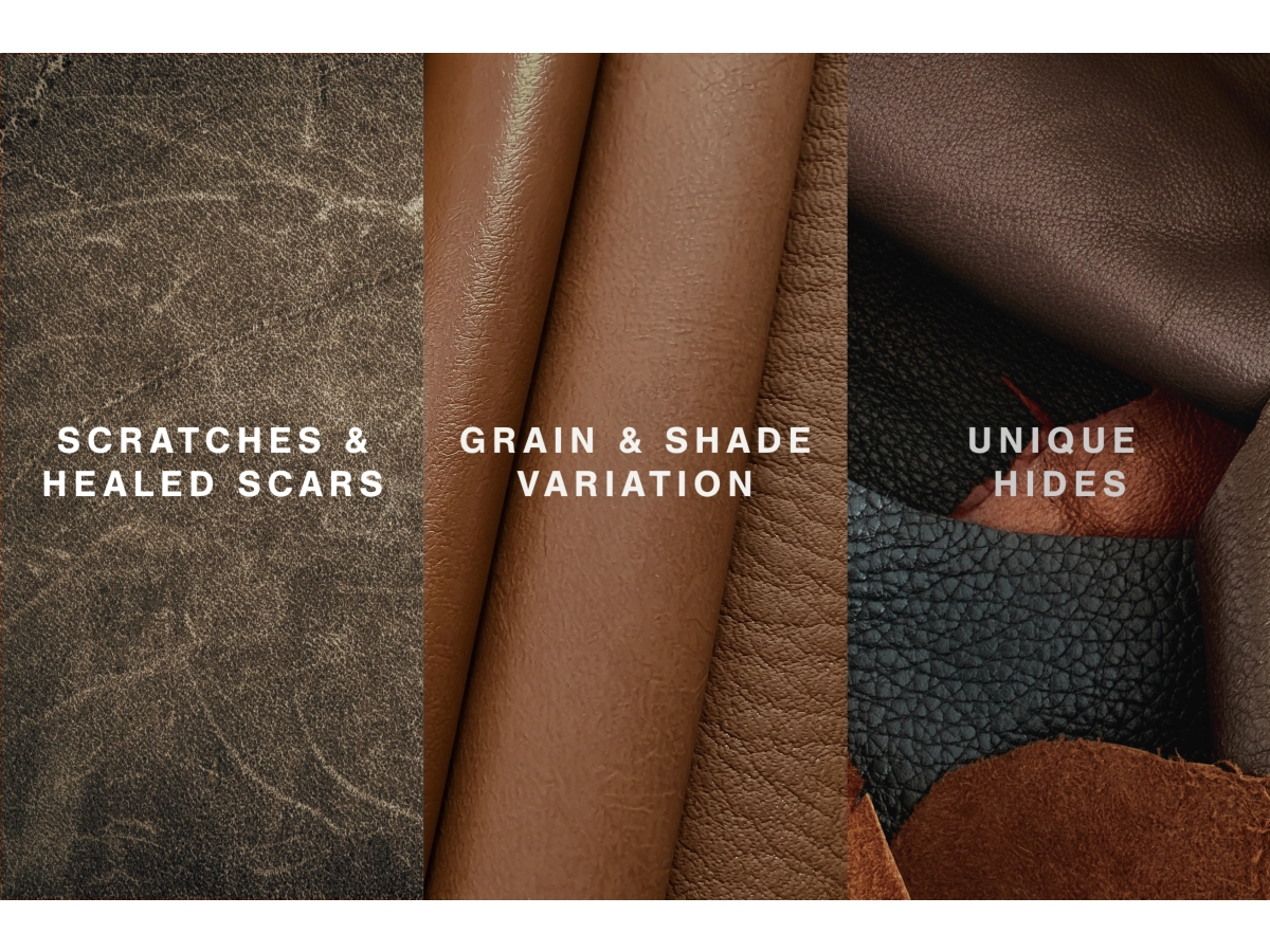 ashley Emilia 4-Piece Leather Modular Sectional Leather - Image 2