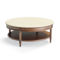 frontgate Etienne Round Coffee Table