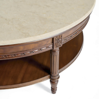 frontgate Etienne Round Coffee Table - Image 2