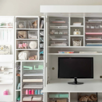DreamBox Craft Cabinet All-in-One Storage & Workspace CREATE ROOM - Image 2