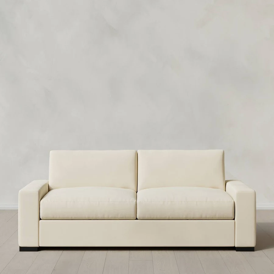 quince Stillman Sleeper Sofa in Performance Velvet